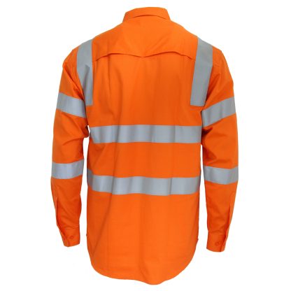 Hi-Vis 3 way Cool-Breeze VIC Rail Shirt - Image 3