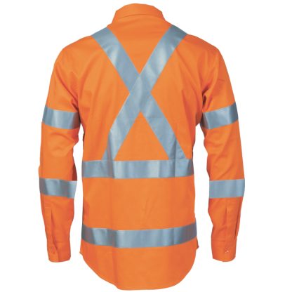 HiVis L/W Bio-motion Shoulder Stripe & "X" Back Shirt - Image 2