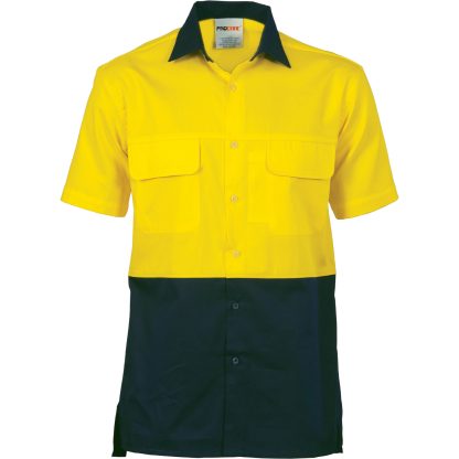 HiVis 3 Way Cool-Breeze Cotton Shirt -short sleeve - Image 3