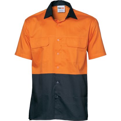 HiVis 3 Way Cool-Breeze Cotton Shirt -short sleeve