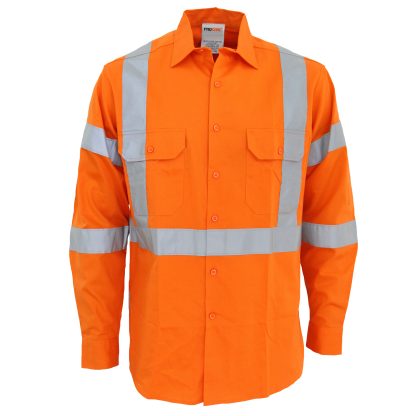 Hi-Vis 3 way vented "X" back & Biomotion taped shirt - Image 2